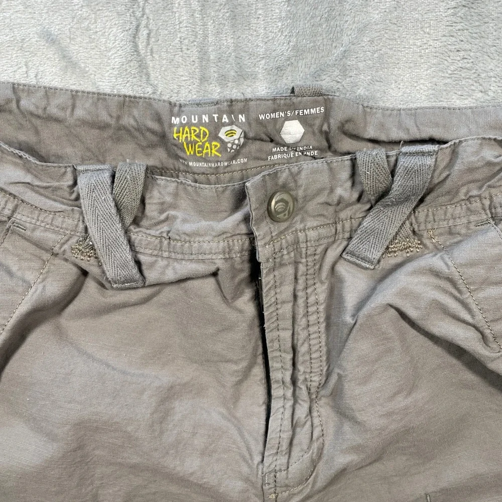 Mountain Hardwear Womens Organic Cotton Hemp Blend Hiking Shorts